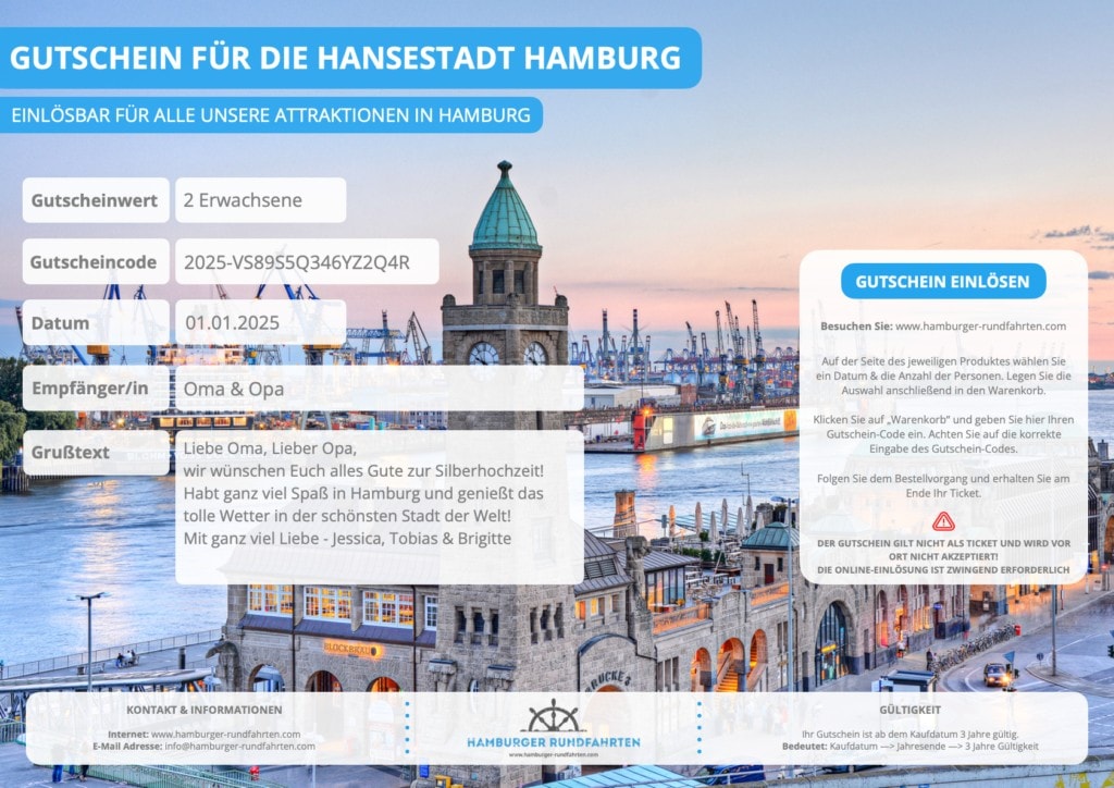 Freier Gutschein Hamburg 2025